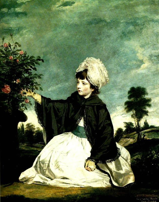 Sir Joshua Reynolds lady caroline howard china oil painting image